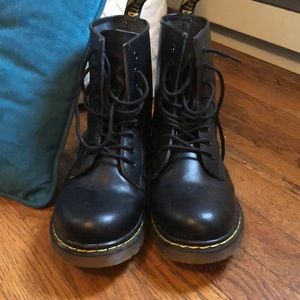 Combat like boots that look like Dr. Martens